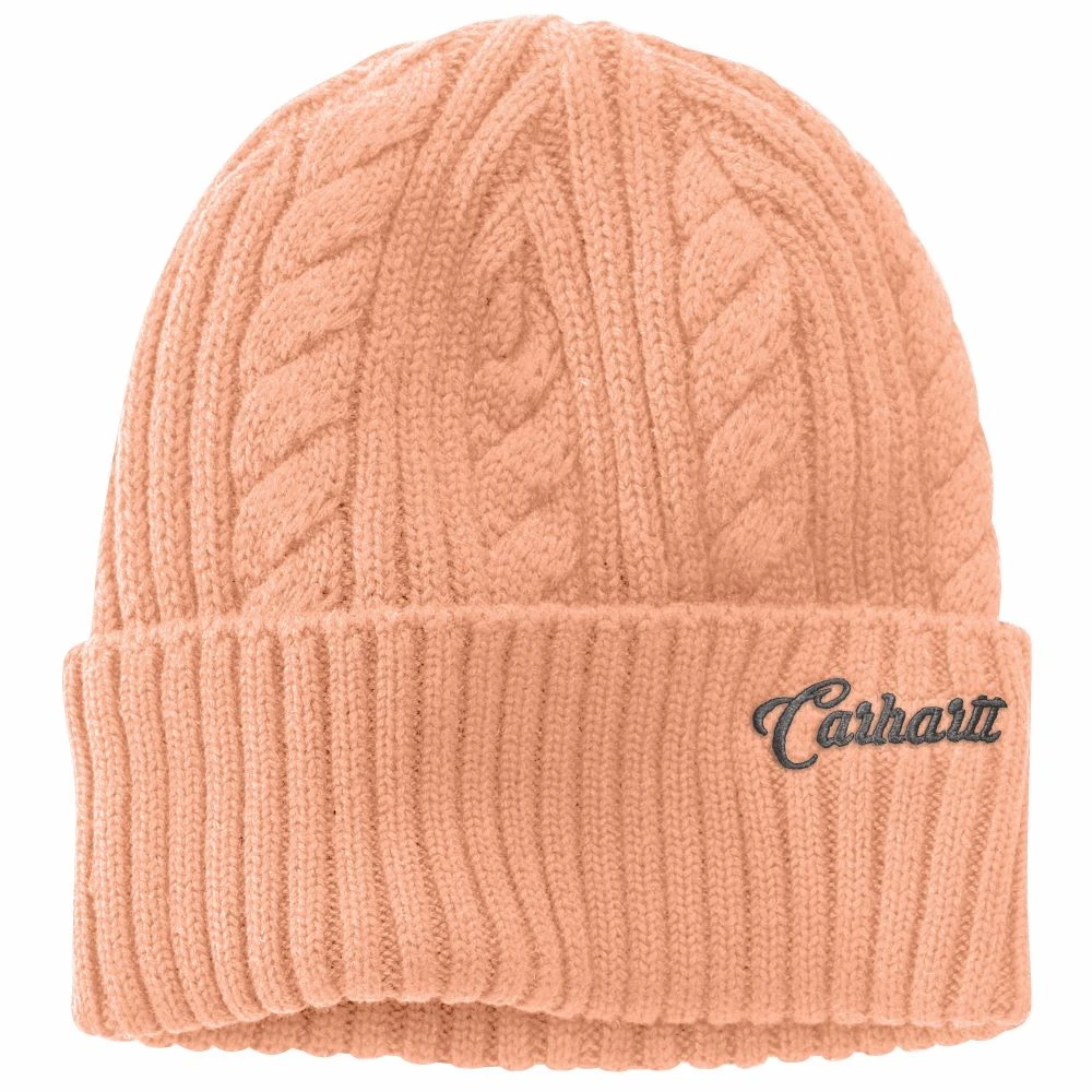 'Carhartt' Women's Rib Knit Fisherman Beanie - Sunset 1 'Carhartt' Women's Rib Knit Fisherman Beanie - Sunset