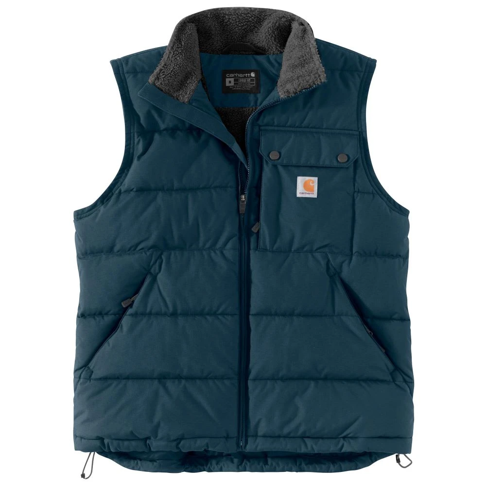 'Carhartt' Men's Montana Loose Fit Insulated Vest - Night Blue 2 'Carhartt' Men's Montana Loose Fit Insulated Vest - Night Blue - Image 2