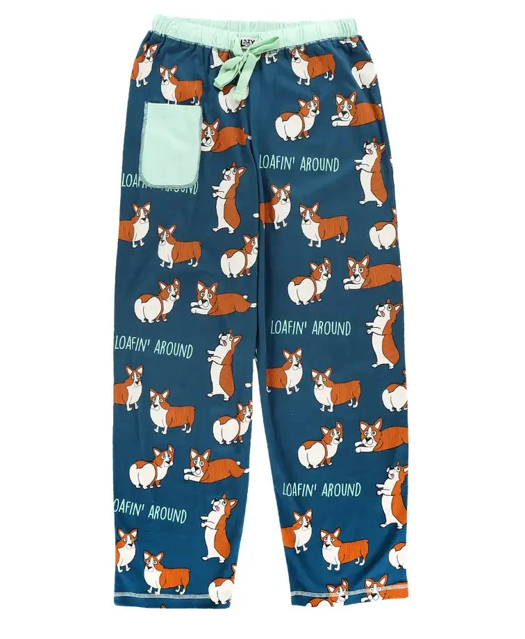 'Lazy One' Women's Loafin' Around PJ Pant - Blue 1 'Lazy One' Women's Loafin' Around PJ Pant - Blue