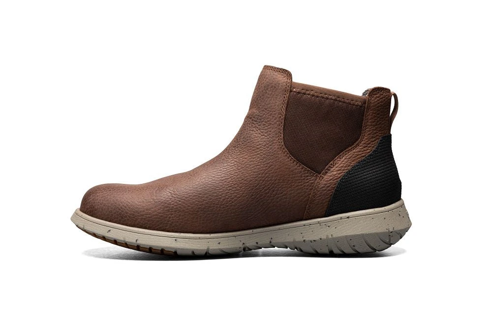 'Bogs' Men's Spruce Chelsea WP Leather Boot - Brown 7 'Bogs' Men's Spruce Chelsea WP Leather Boot - Brown - Image 7