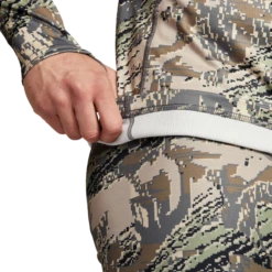 'Sitka' Men's Core Midweight Zip T-Shirt - Big Game : Optifade Open Country -Fashion Styles Sales Img SITKA BG 2021 10068 OB Mens Core Midweight Zip T LS Optifade Open Country 592p Studio 2001 1024x1024@2x