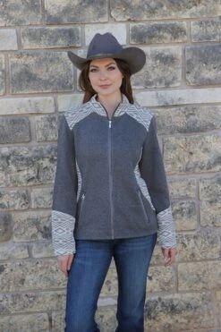 'Cinch' Women's Sweater Knit Jacket - Heather Charcoal -Fashion Styles Sales MAJ9840002 1024x1024@2x