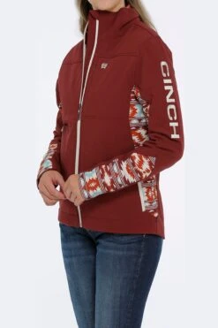'Cinch' Women's Concealed Carry Bonded Jacket - Burgundy -Fashion Styles Sales MAJ9857001 2 1024x1024@2x