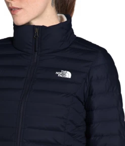 'The North Face' Women's Stretch Down Jacket - Aviator Navy -Fashion Styles Sales NF0A4P6I RG1 modelclose1 1024x1024@2x