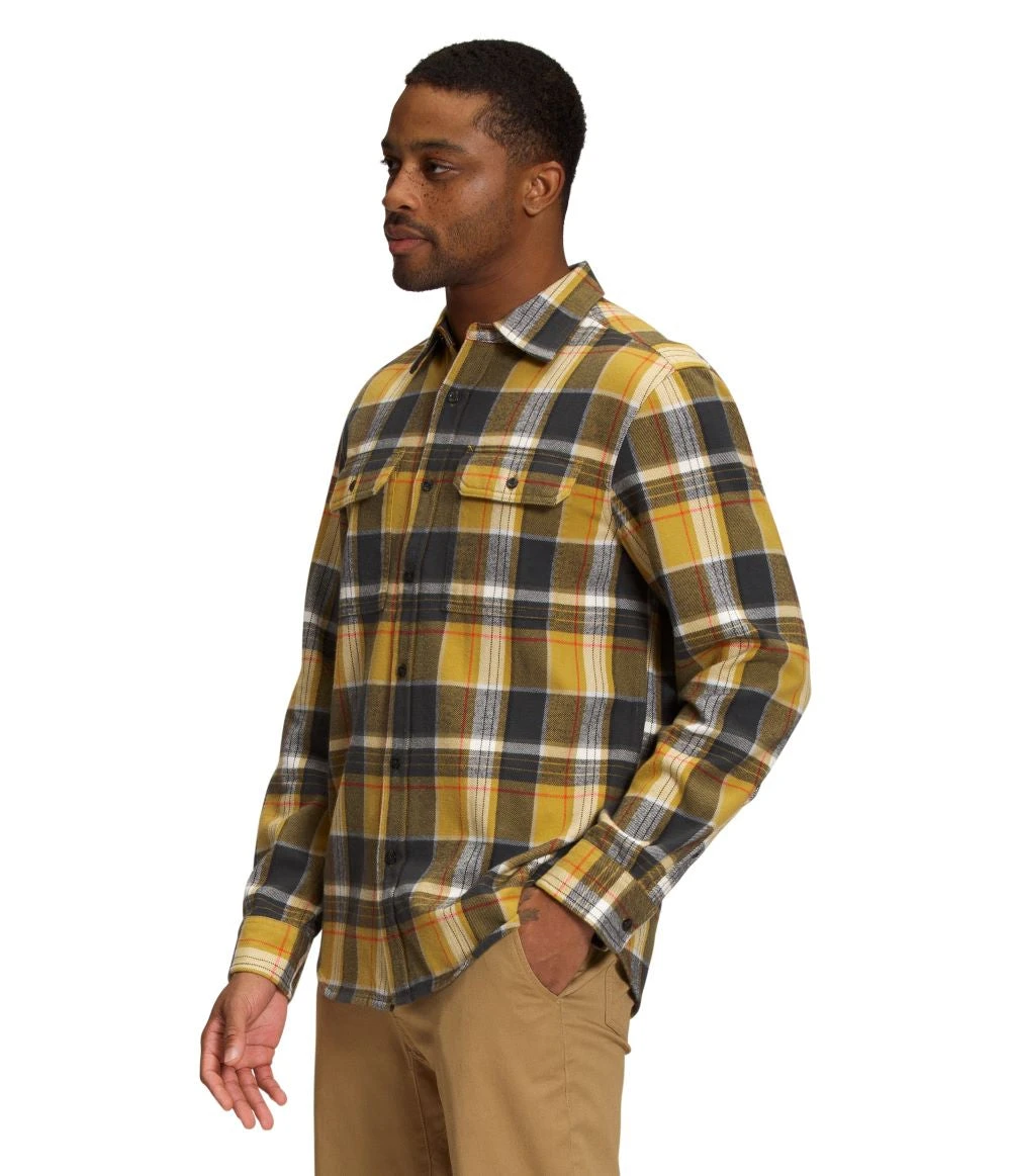 'The North Face' Men's Arroyo Flannel - Mineral Gold 3 'The North Face' Men's Arroyo Flannel - Mineral Gold - Image 3