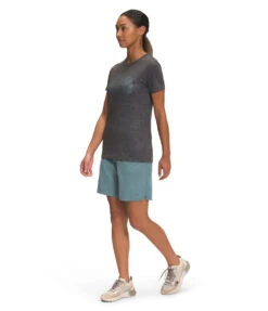 'The North Face' Women's Aphrodite Bermuda Short - Goblin Blue -Fashion Styles Sales NF0A5GKG A9L model34 1024x1024@2x