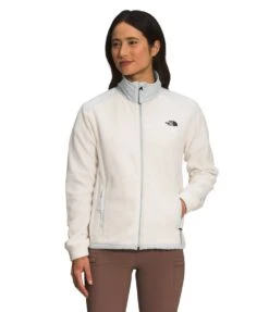 The North Face Womenās Alpine PolartecĀ® 200 Full-Zip Jacket - Gardenia White