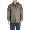 'Berne' Men's Throttle Hooded Shirt Jacket - Sage