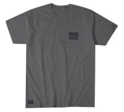'Howitzer' Men's Alpha Warrior Short Sleeve Tee - Graphite Heather