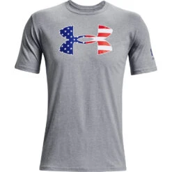 'Under Armour' Men's New Freedom BFL T-Shirt - Steel Light Heather / Royal -Fashion Styles Sales s7.PS1370824 035 HF 1024x1024@2x