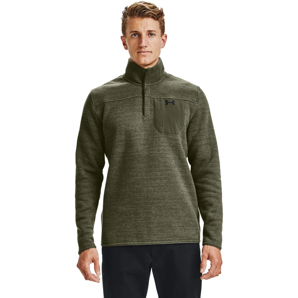 'Under Armour' Men's Specialist Henley 2.0 - Marine OD Green / Black 1 'Under Armour' Men's Specialist Henley 2.0 - Marine OD Green / Black