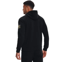 'Under Armour' Men's Freedom Fleece Hoodie - Black / Desert Sand -Fashion Styles Sales s7.V5 1370805 001 BC 1024x1024@2x
