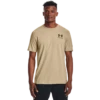 'Under Armour' Men's New Freedom Spine T-Shirt - Desert Sand