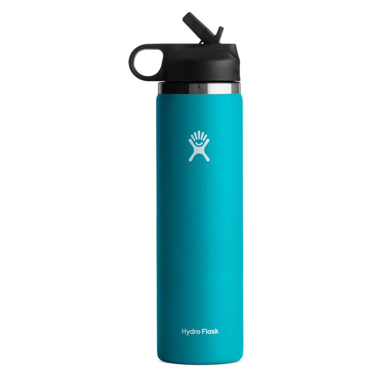 'Hydro Flask' 24 Oz. Wide Mouth W/Flex Straw Lid - Laguna 1 'Hydro Flask' 24 Oz. Wide Mouth W/Flex Straw Lid - Laguna